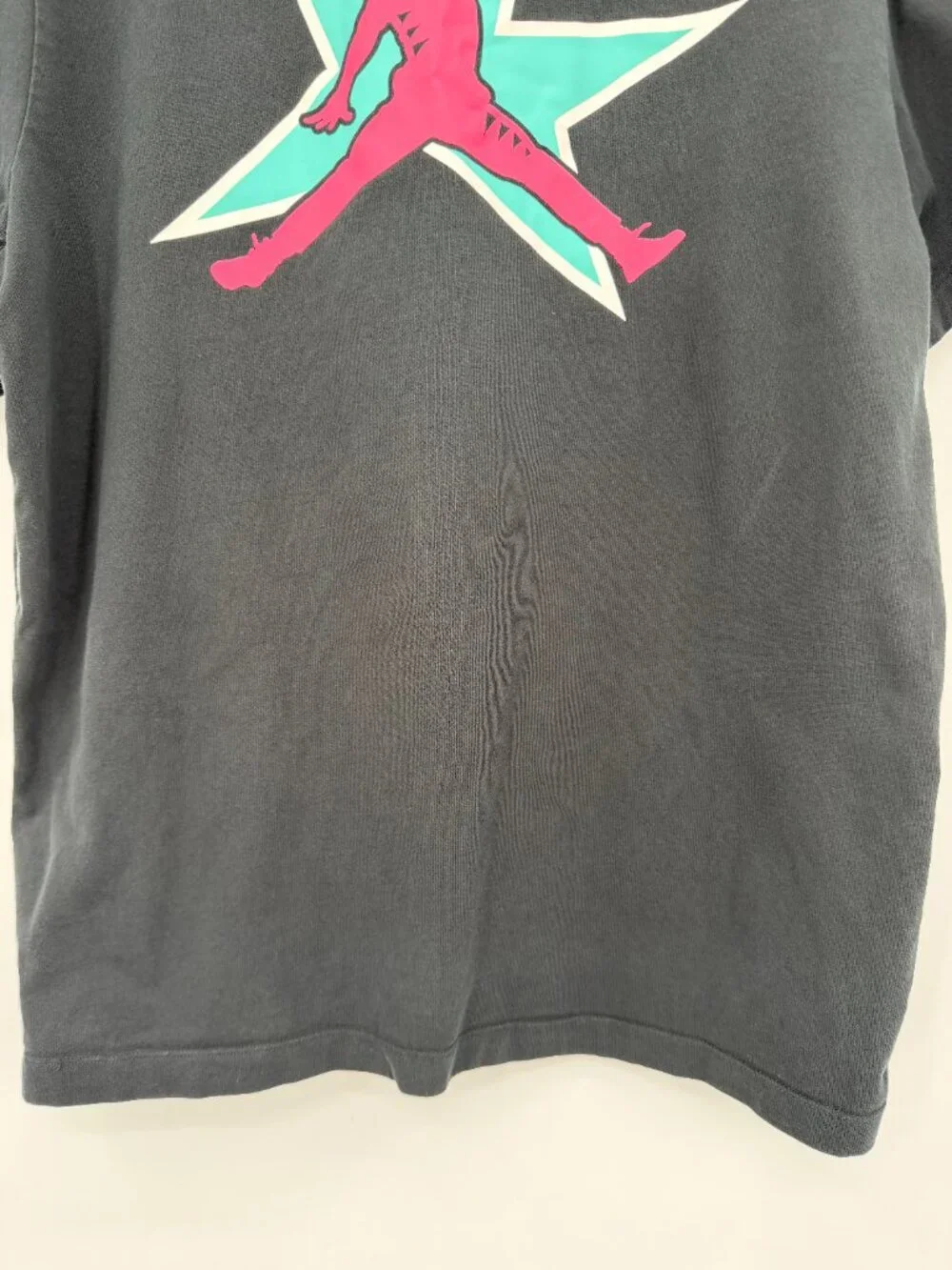 Jordan Jumpman Men's XL Graphic T-Shirt Black Short Sleeve Cotton Crew Neck